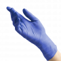 Перчатки смотровые нитриловые текстурированные на пальцах. Китай